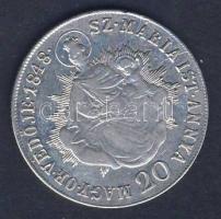 1848B 20Kr Ag I.Ferdinánd T:2- ph