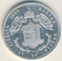 1869KB 1Ft Ag "Angyalos" T:2+