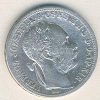 1892. 1Ft Ag "Fiumei címer" T:3