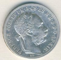 1884. 1Ft Ag "Barokk címer" T:3