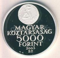 2003. 5000Ft Ag "Rákóczi szabadságharc évfordulója" T:PP Csak 3000db!
