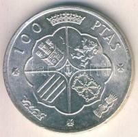 Spanyolország 1966. 100P Ag "Caudillo" T:2