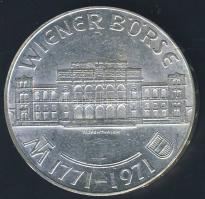 Ausztria 1971. 25Sch Ag "200 éves a Bécsi Börze" T:2