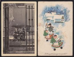 45 db régi, többnyire városképes lap, sok a Történelmi Magyarország területéről. Érdekes lapok, vegy...