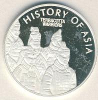 Niue 2003. 5$ Ag "Terrakotta harcosok" T:PP tanúsítvánnyal!