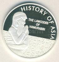 Niue 2003. 5$ Ag "Hammurápi törvénykönyve" T:PP tanúsítvánnyal!