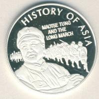 Niue 2004. 5$ Ag "Mao Ce Tung" T:PP tanúsítvánnyal!