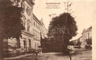 Gyulafehérvár officers pavillon