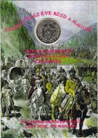 1996 "Millacentenárium..." ezüst 5,73gr dekoratív színes emléklapon T:2