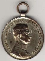 Ausztria 1916 "Fortitudini" ezüstözött  bronz T:2