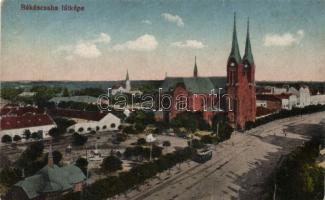 Békéscsaba templommal