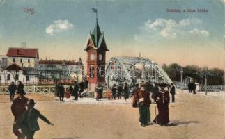 Győr Színház és Rába-híd