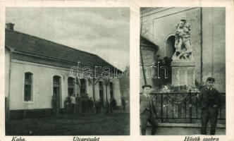 Kaba hősi emlékművel (EB)