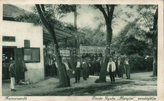 Budapest XI. Kamaraerdő, Timár Gyula vendéglője