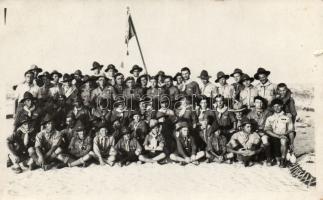 Szatmár scout jamboree photo (small tear)