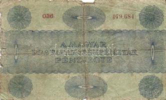 1913. 20K I.kiadás + 1916. 1K + 1917. 2K + 1919. 5K "Más törvényes..." T:III,IV