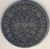Ausztria 1900. 5K Ag T:3+ ph