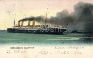 SS Deutschland in Cuxhaven