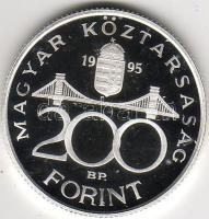 1995 200Ft "Deák" ezüst T:PP