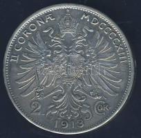 Ausztria 1913. 2K Ag T:2- ph