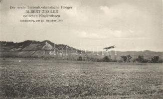 Albert Ziegler, Transylvanian pilot
