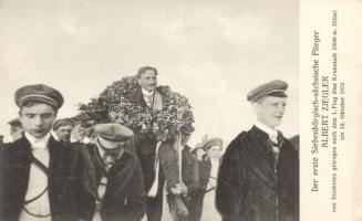 Albert Ziegler, Transylvanian pilot