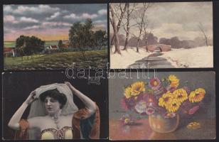 30 db vegyes régi motívumlap jobbakkal