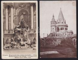 8 db jó minőségű régi városképes lap a Történelmi Magyarország területéről