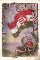 Hungarian patriotic propaganda, with Archduke Joseph (fa)