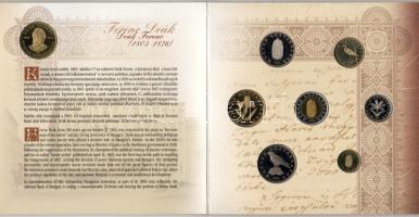 2003 forgalmi szet 1Ft-100Ft + 10Ft (Deák)   8klf db díszcsomagolásban T:PP!! csak 7000db!!