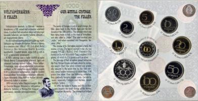 1997 forgalmi szet 50f-200Ft +100Ft  10db diszcsomagolásban T:PP!! csak 3000db!!