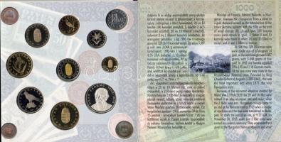 1997 forgalmi szet 50f-200Ft +100Ft  10db diszcsomagolásban T:PP!! csak 3000db!!