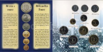 1996 forgalmi szet 10f-100Ft 10db diszcsomagolásban T:BU +PP