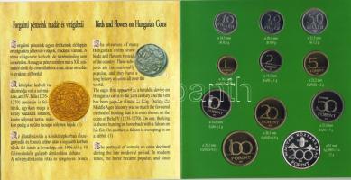 1995 forgalmi szet 10f-200Ft 11db diszcsomagolásban T:BU + PP