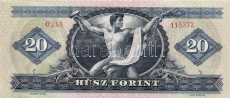 1969. 20Ft (2x) egymás utáni sorszámmal! T:I,II+
