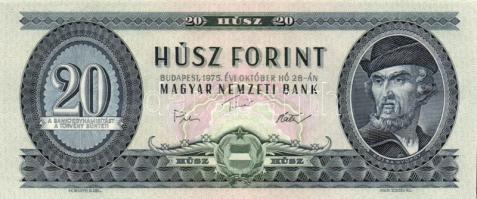 1975. 20Ft (4x) T:I-,II