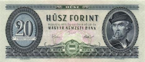 1975. 20Ft (4x) T:I-,II