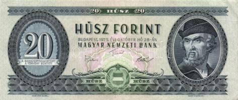 1965. 20Ft (2x) + 1975. 20Ft (2x) T:II