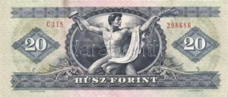 1965. 20Ft (2x) + 1975. 20Ft (2x) T:II