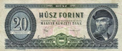 1980. 20Ft (10x) T:II,III