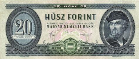 1980. 20Ft (10x) T:II,III