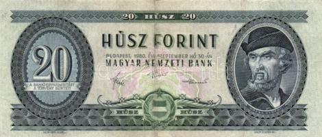 1980. 20Ft (10x) T:II,III