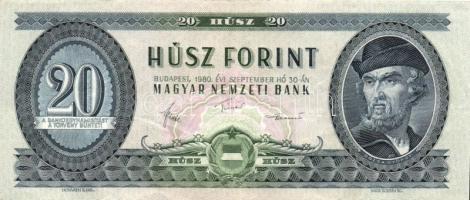 1980. 20Ft (10x) T:II,III