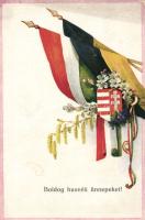 Viribus Unitis flags, Easter, propaganda (b)