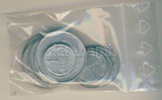 1942-44. 1P (2x) + 2P (2x) + 5P "Horthy balra" Alu (4x) T:2,3 ph.