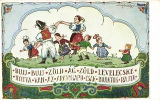 Hungarian folklore, Bújj Bújj zöld ág... s: Pataky
