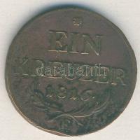 Ausztria/magyar verdejel 1816E 1Kr T:2,2- R!