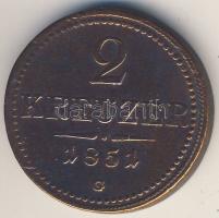 Ausztria 1851G 2Kr T:1-/2