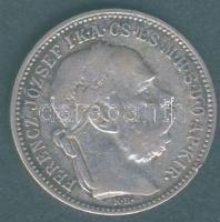 1896KB. 1K Ag "Ferencz József" T:2-/3 ph