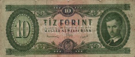 1949. 10Ft (2x) T:III-,IV